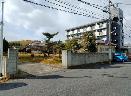大分市大在中央　貸土地