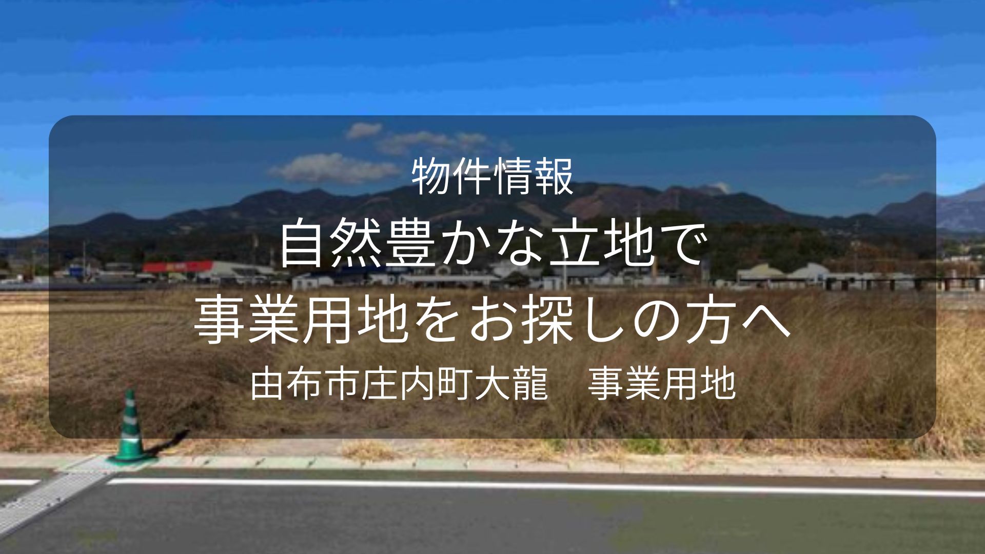 物件-首藤不動産事務所、庄内大龍
