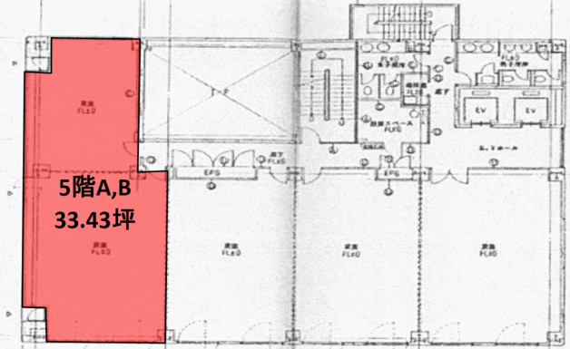 ｼﾝﾄﾁ、中央通り5F②